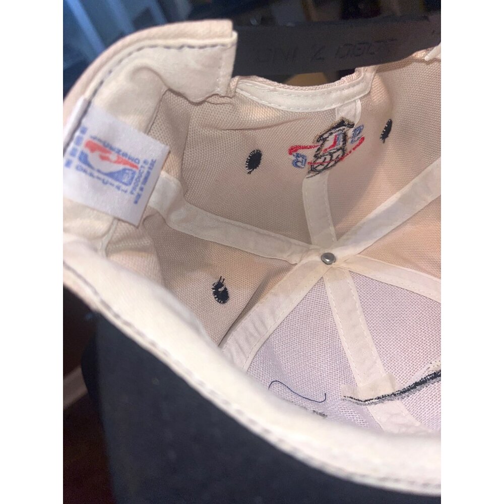 Vtg NOS Chicago Bulls NBA Champions '96 Snapback Hat Logo Athletic Official Lock - Picture 8 of 9